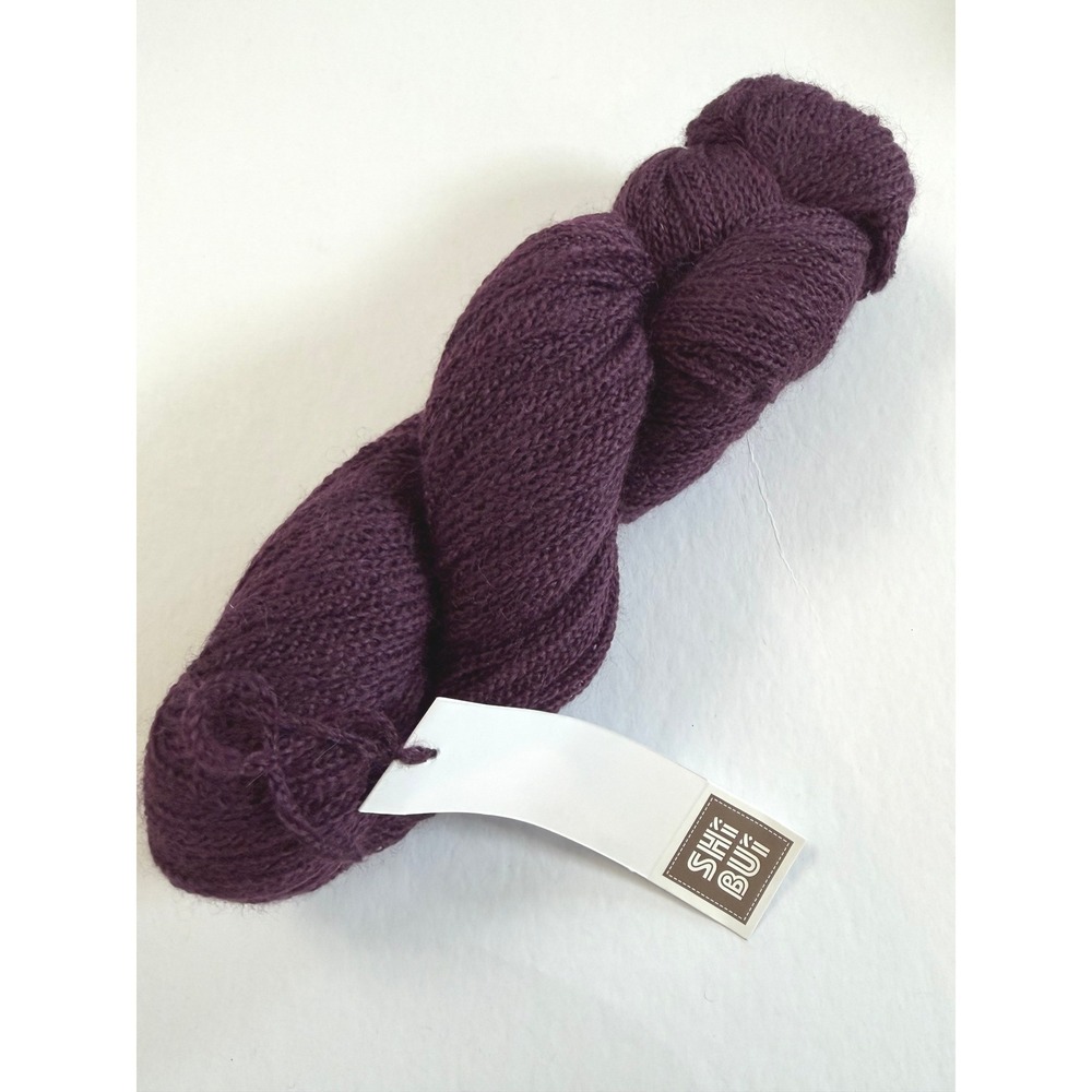 New Shibui Maai Yarn 50g Velvet Purple Alpaca Merino Wool Luxury Discontinued